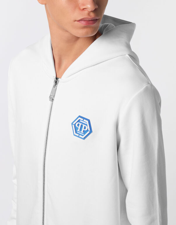 Hoodie Sweatjacket LS Iconic Plein