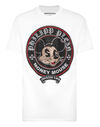 Jersey T-shirt Round Neck SS Strass Money Mouse