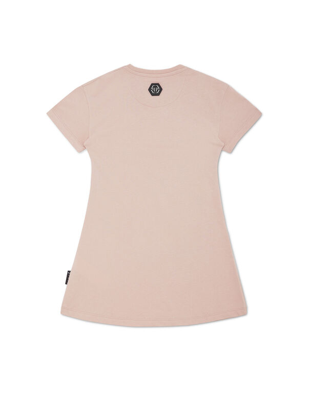 Jersey T-shirt Short Dress Teddy Bear