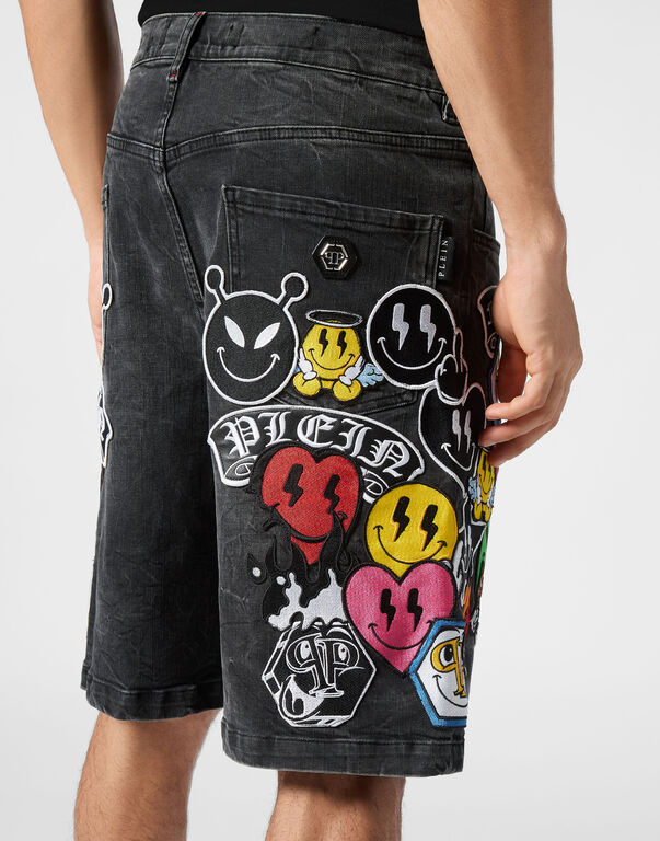 Denim Fermentera Shorts Smile