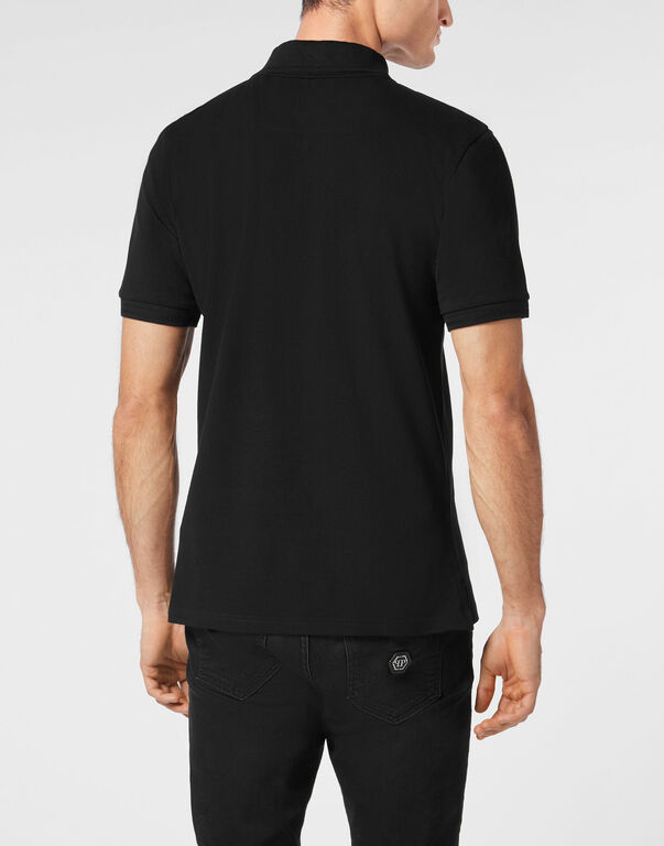 Pique Polo Shirt SS Gothic Plein