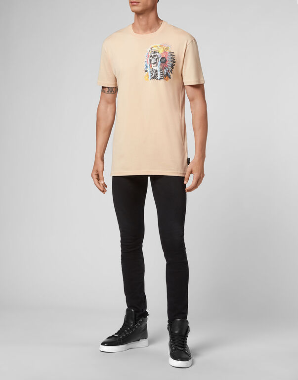 T-shirt Round Neck SS stones Navajo