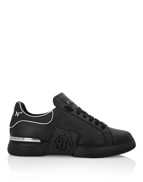 Nappa Leather Sneakers Low Top Hexagon