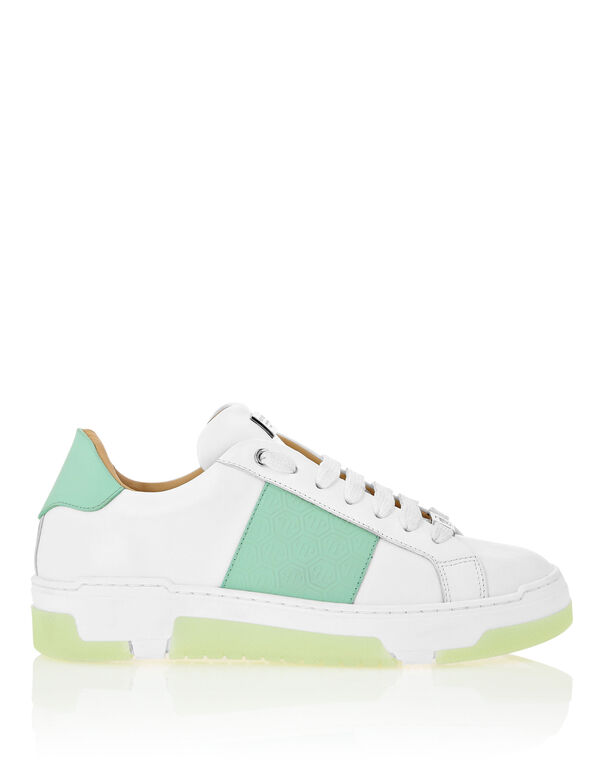 Leather Lo-Top Sneakers Monogram