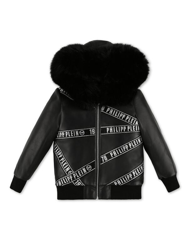 Leather Bomber Philipp Plein TM