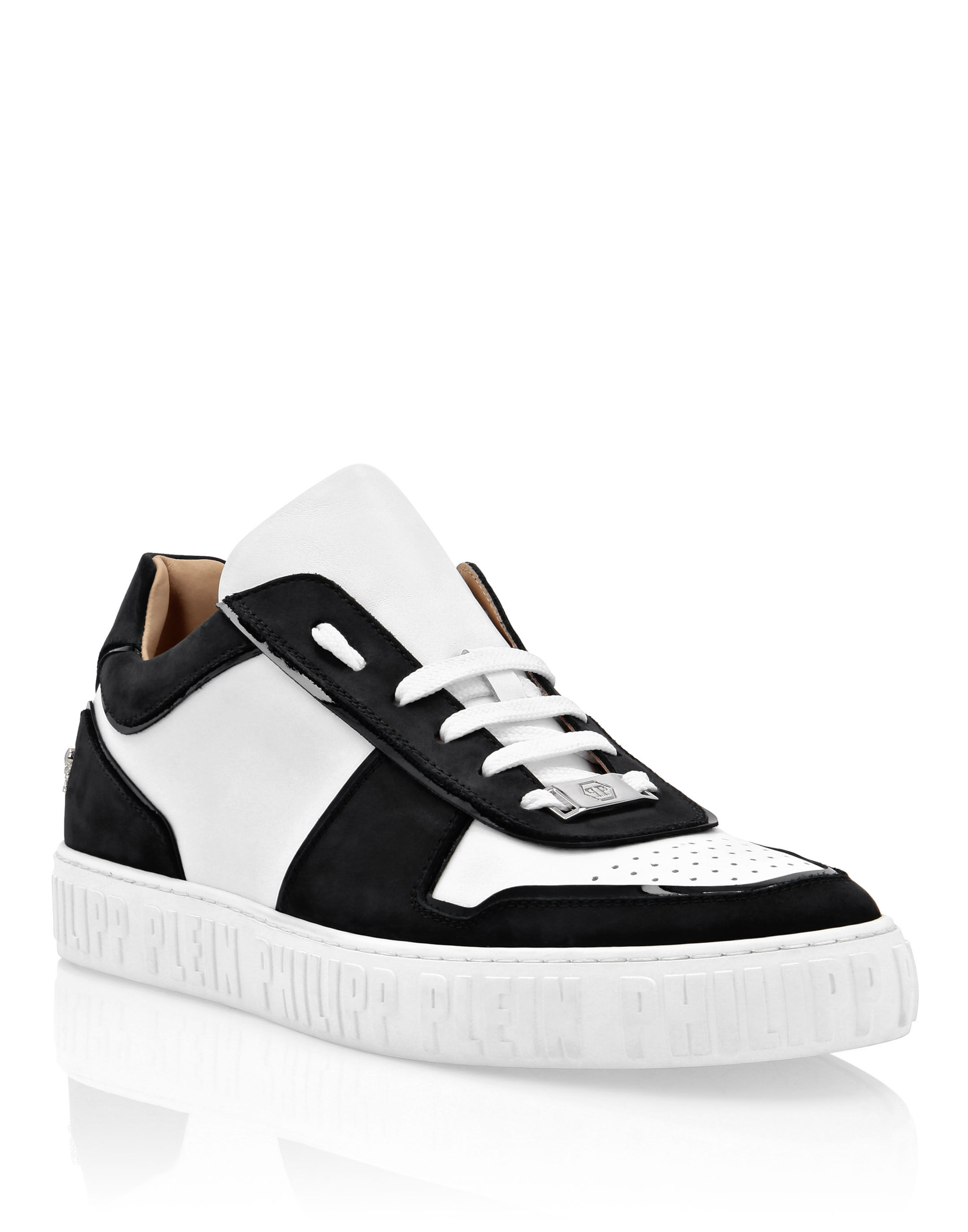 Lo Top Sneakers Bicolor mix leathers King Power