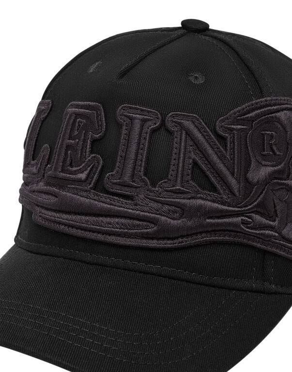 Baseball Cap Skull on fire