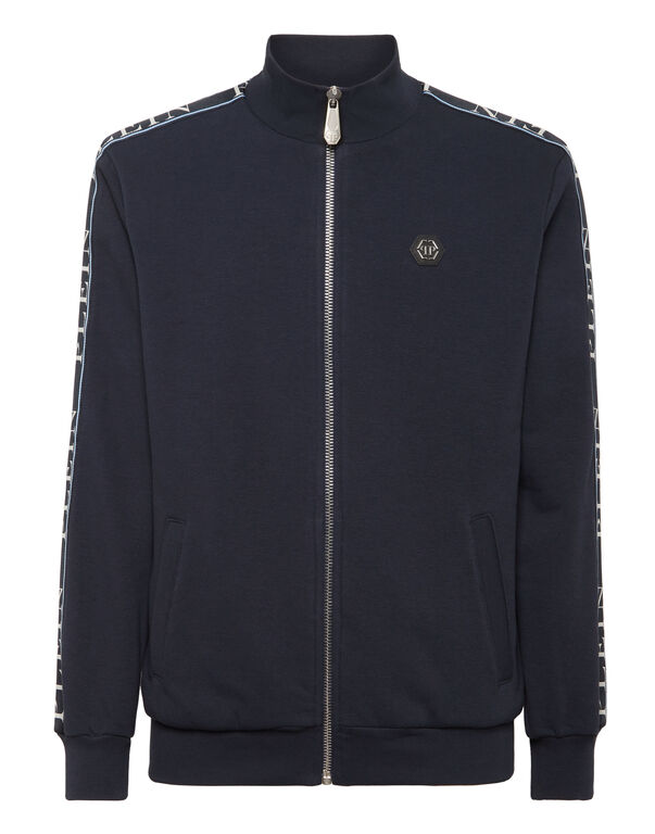 Fleece Tracksuit Jacket Plein Tape