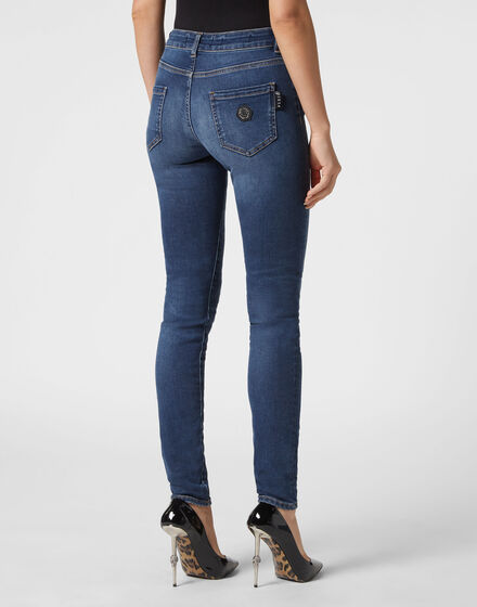 Denim Jeggings Heart