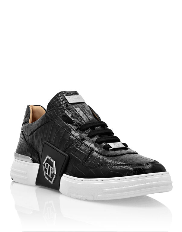 Lo-Top Sneakers Cocco print Phantom Platinum