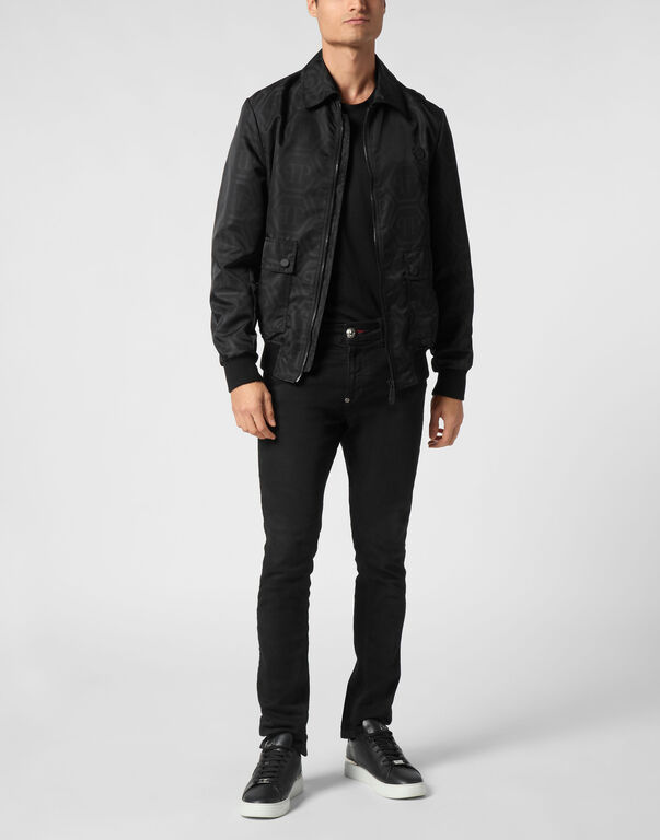 Nylon Coster Bomber Monogram