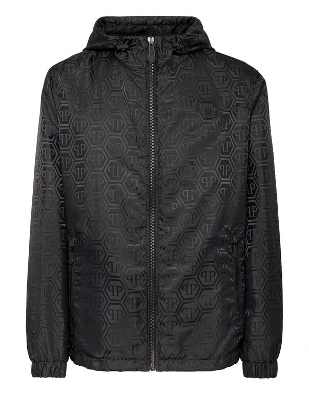 Nylon Jacquard Kway Monogram