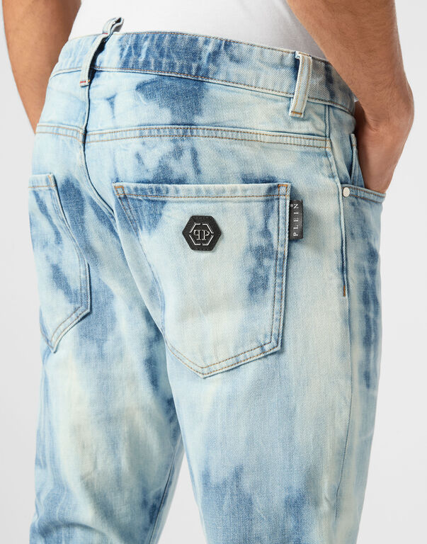Denim Skinny Fit Trousers