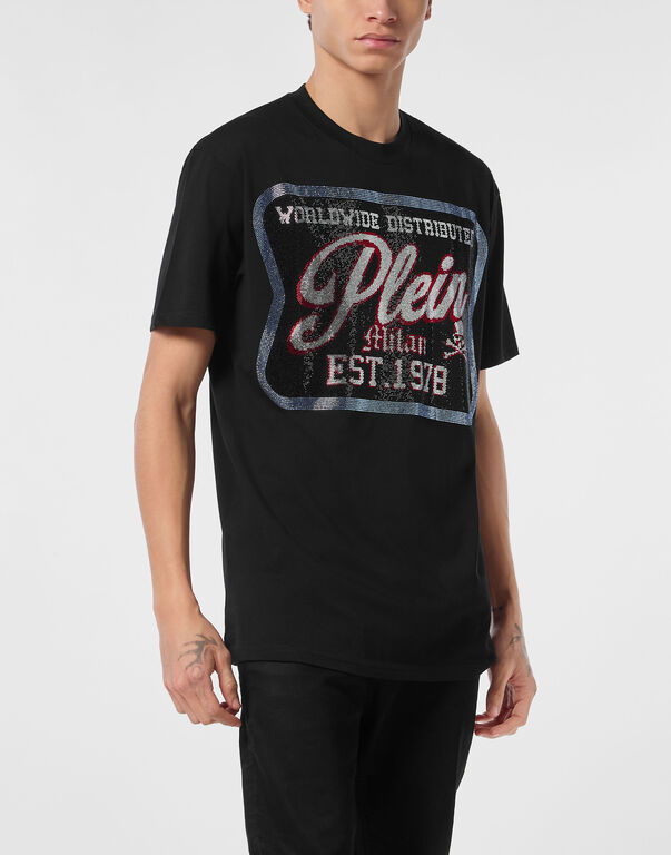 Round Neck T-Shirt Patch Plein Milan