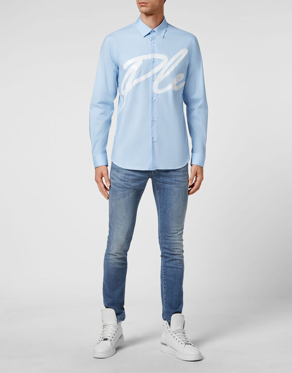 Cotton Shirt Playboy Cut LS Signature Edition