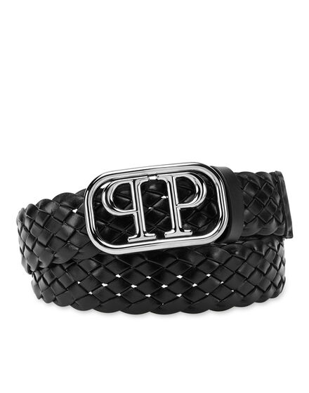 Leather Belt Crocco Print Philipp Plein TM