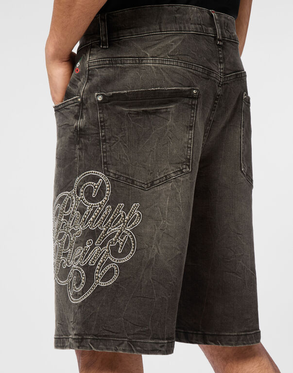Denim Shorts Formentera Studs