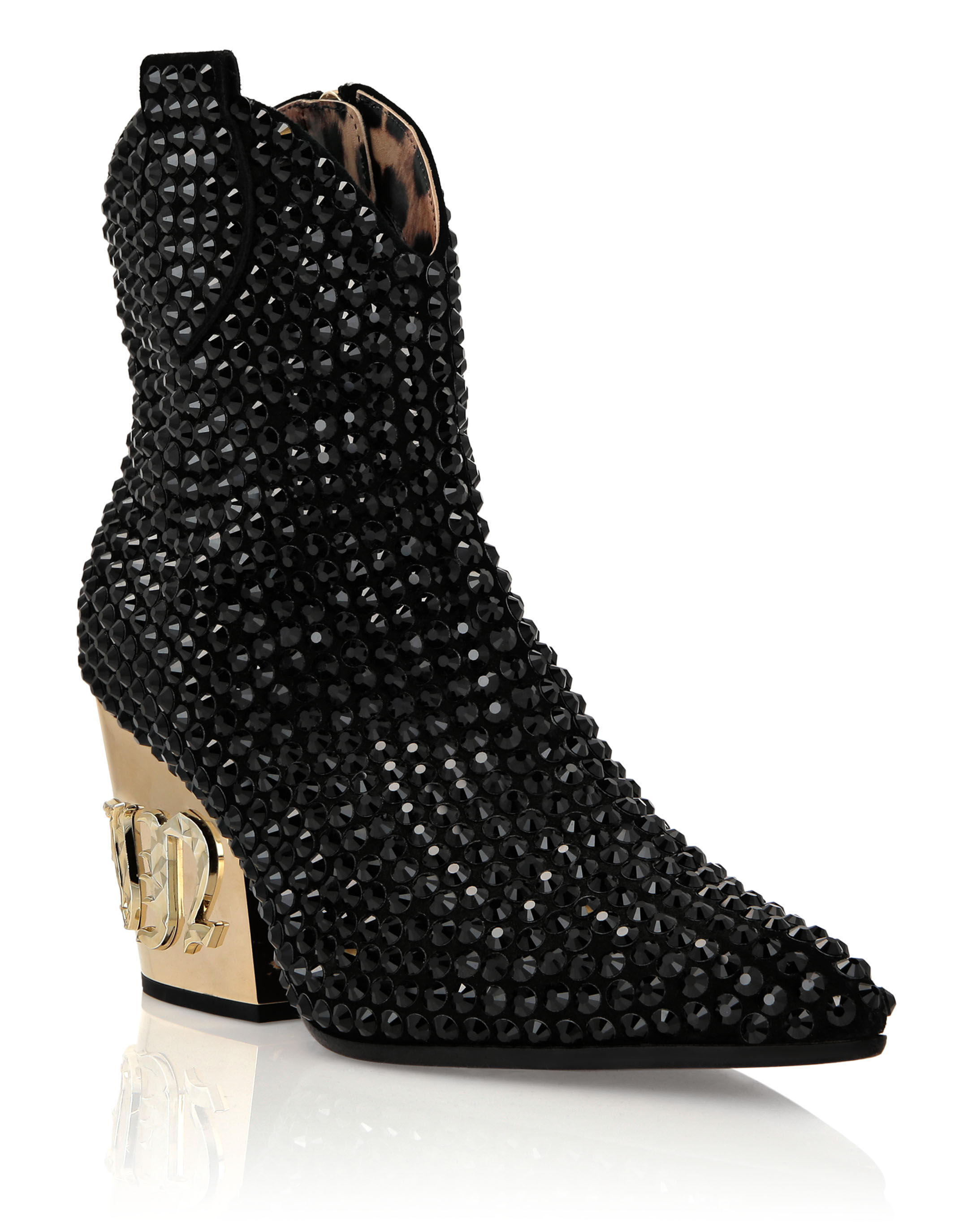 Impo glammed hotsell wedge zip booties