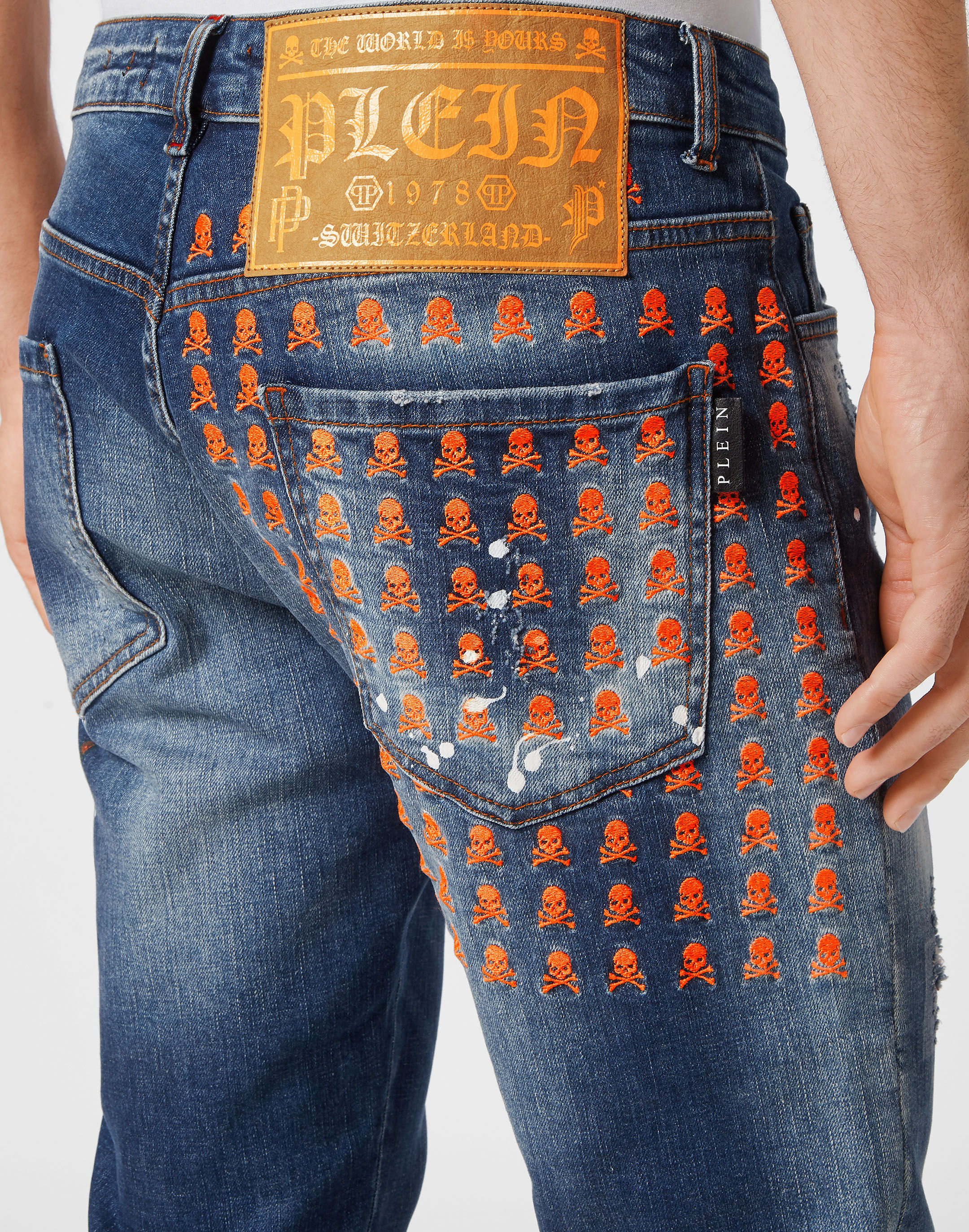 Philipp plein illegal fight club jeans online
