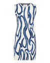 Minidress Jacquard Strass Flames