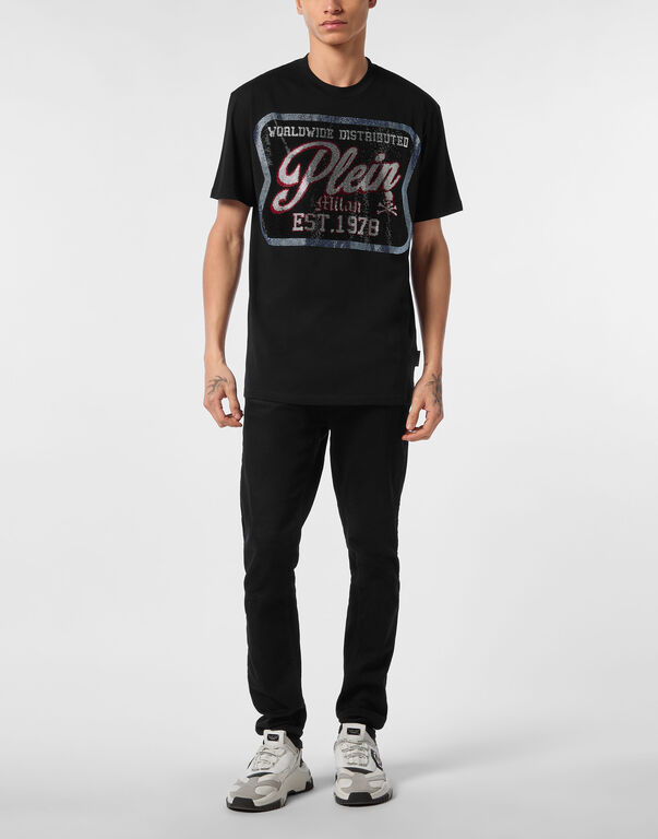 Round Neck T-Shirt Patch Plein Milan