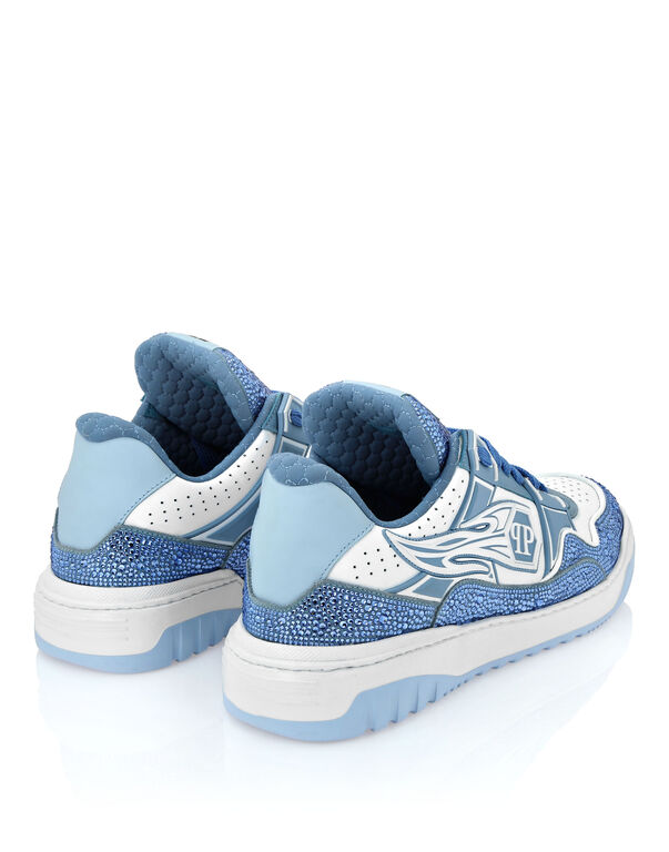 Leather Low-Top Sneakers Moon Walker