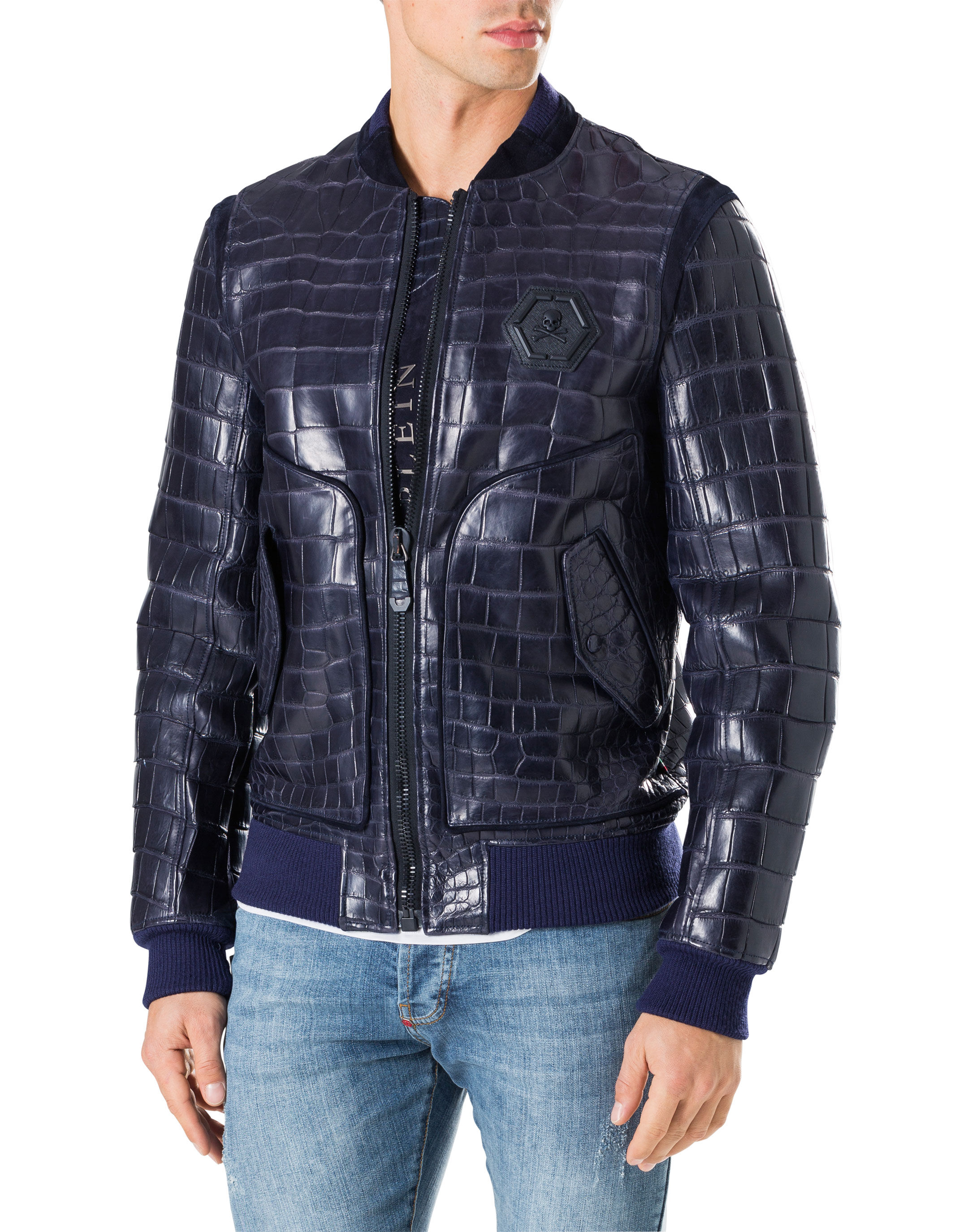 Leather Bomber