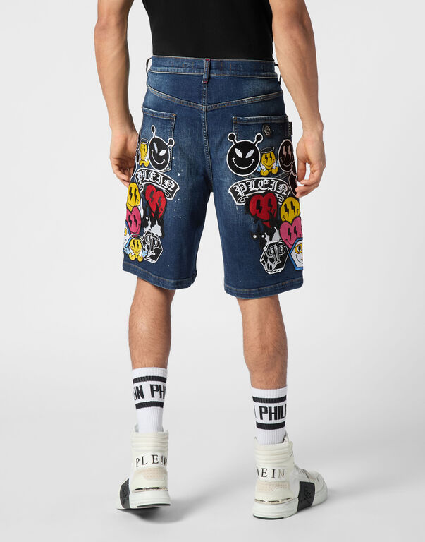 Denim Fermentera Shorts Smile