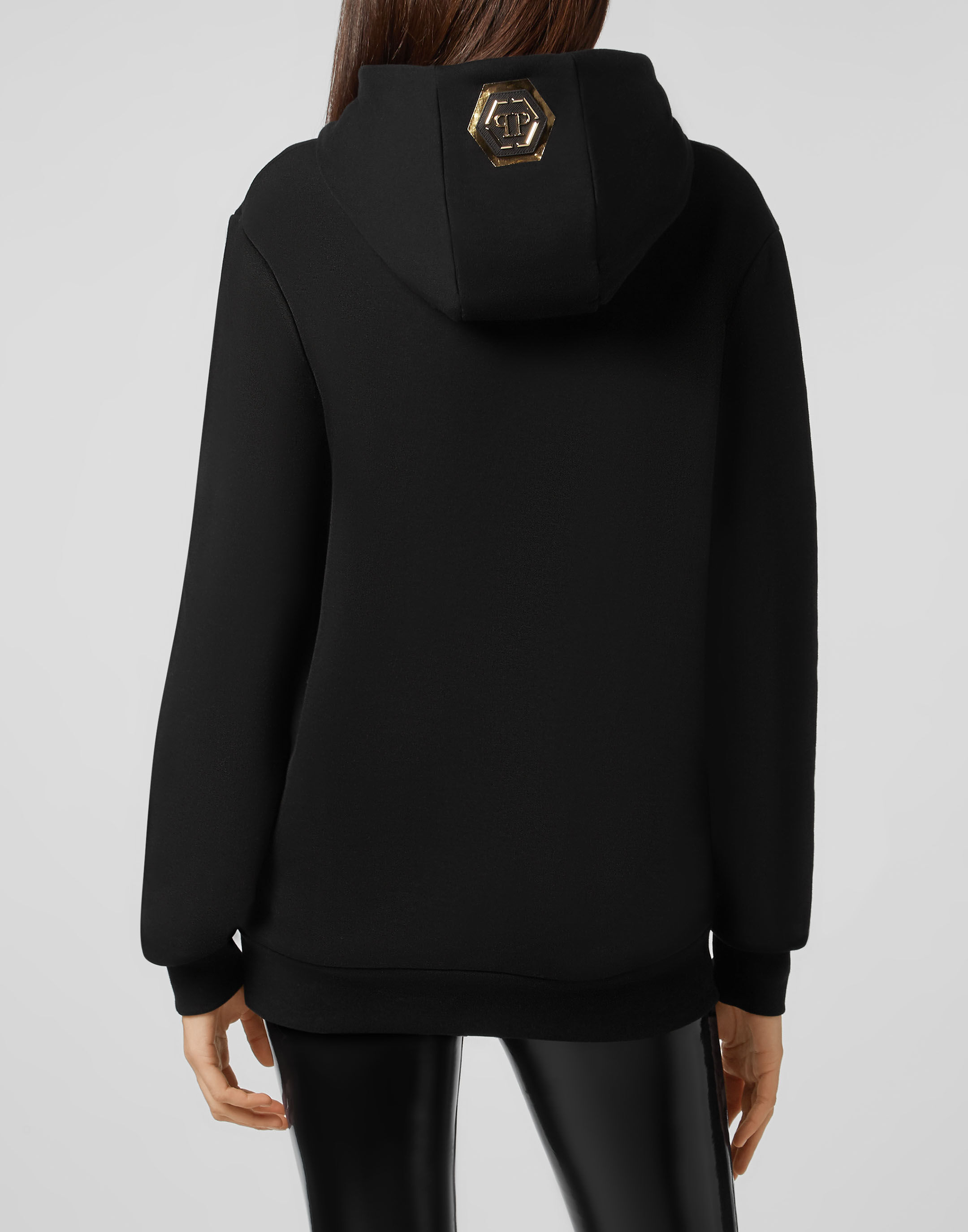 Under armour top hoodie gold women