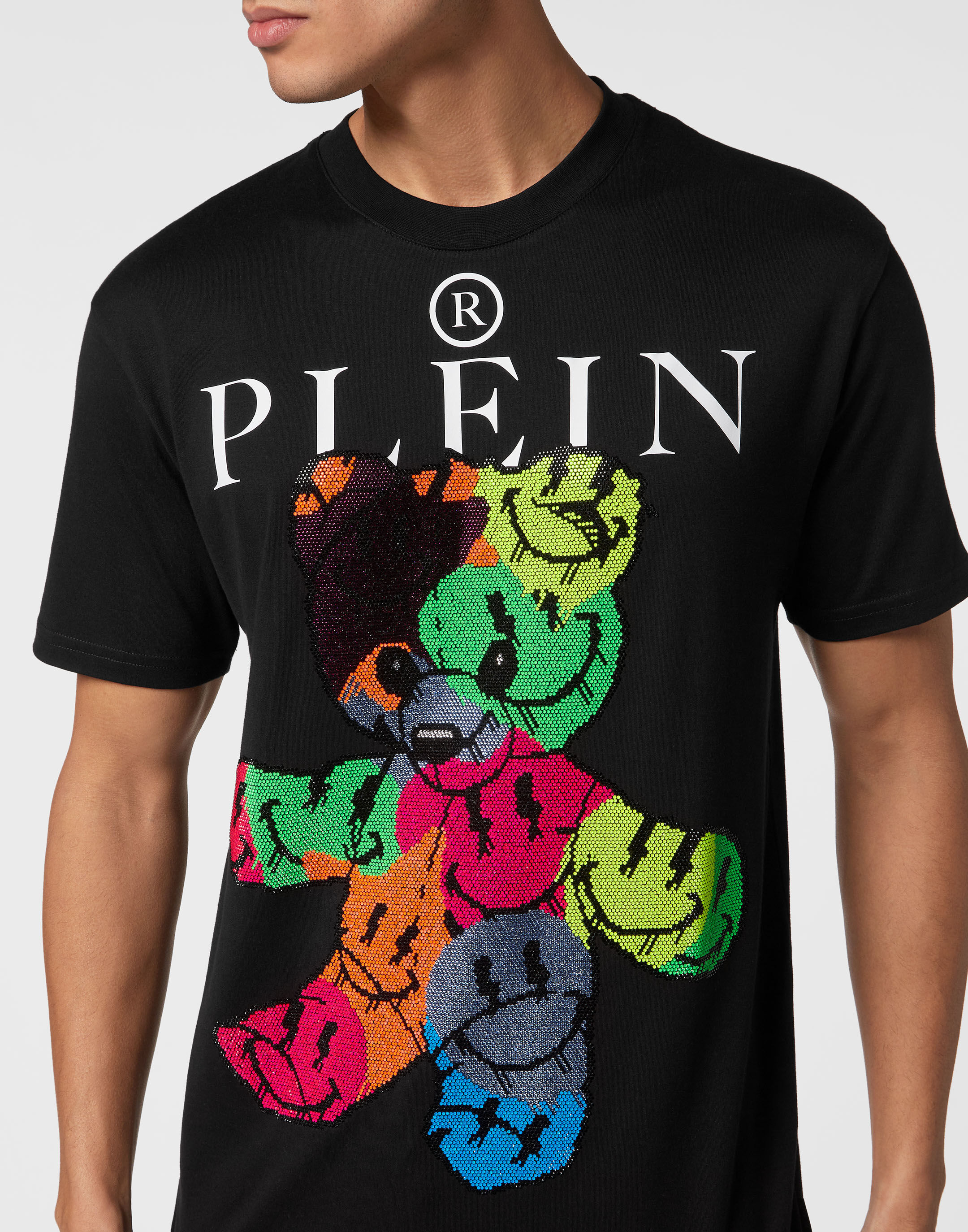 T shirt Round Neck SS Teddy Bear Philipp Plein