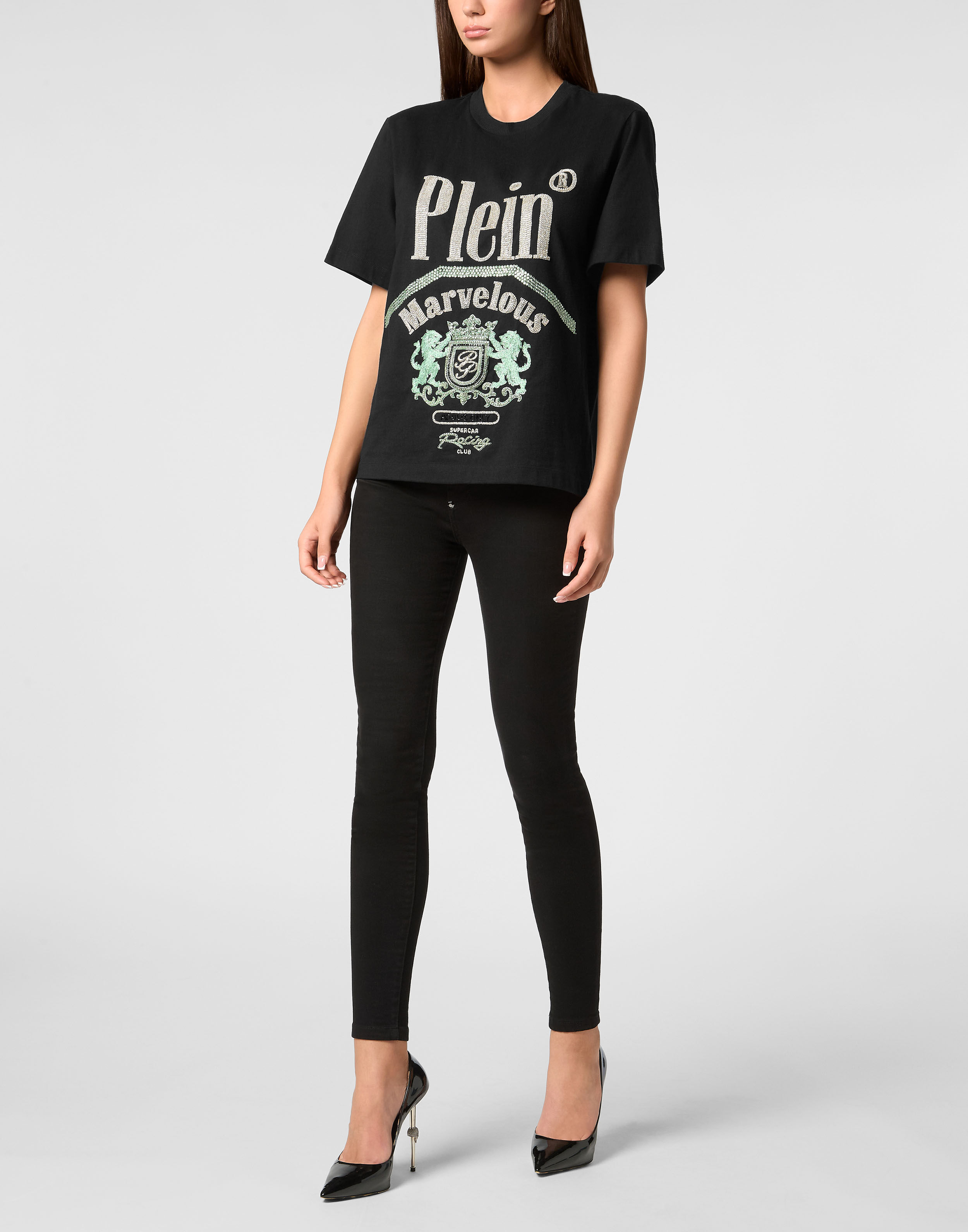 Philipp plein t shirt women's hot sale