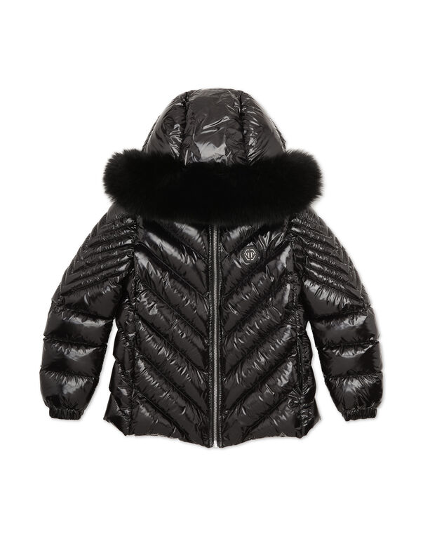Puffer Fox Puffer Jacket Monogram