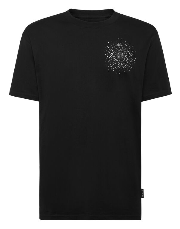 T-shirt Round Neck SS Bling Strass