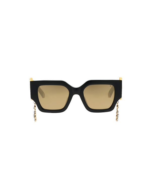 Philipp Plein crystal-embellished square-frame Sunglasses - Farfetch