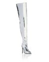Mirror Boots Hi-Heels Overknees Gothic Plein