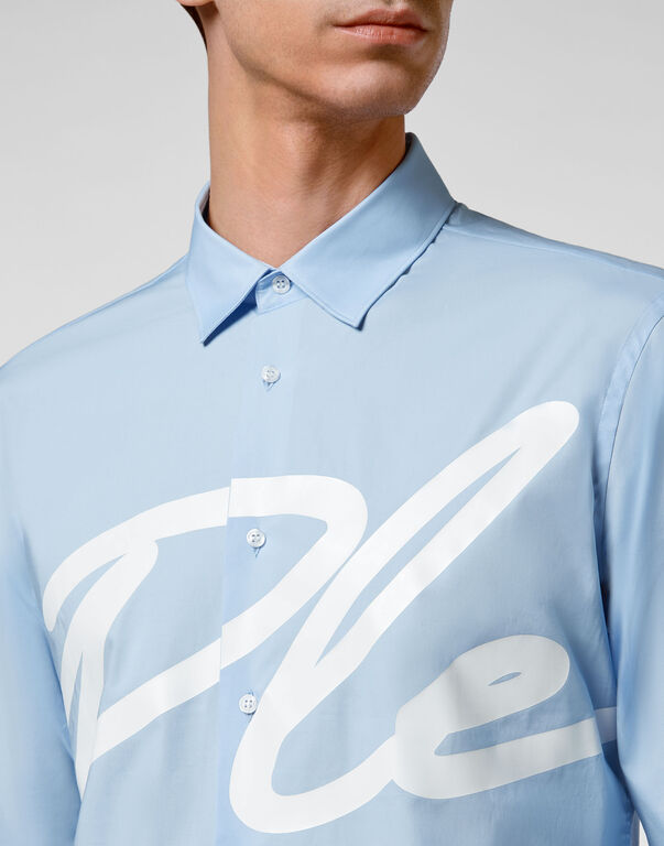 Cotton Shirt Playboy Cut LS Signature Edition