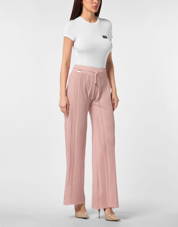 Knit Flare Trousers