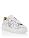 Low Top Leather Skeakers Matte Monogram