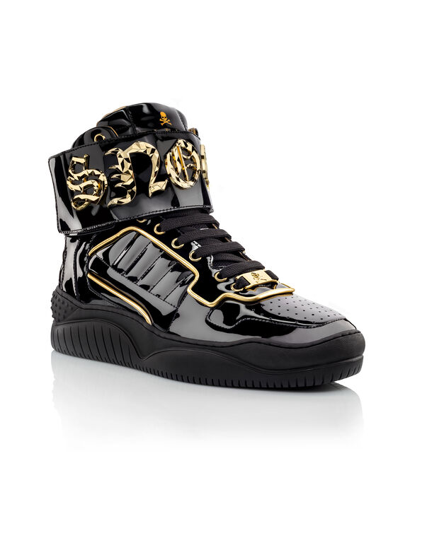 Bij Ja alleen Hi-Top Sneakers Snoop Dogg | Philipp Plein