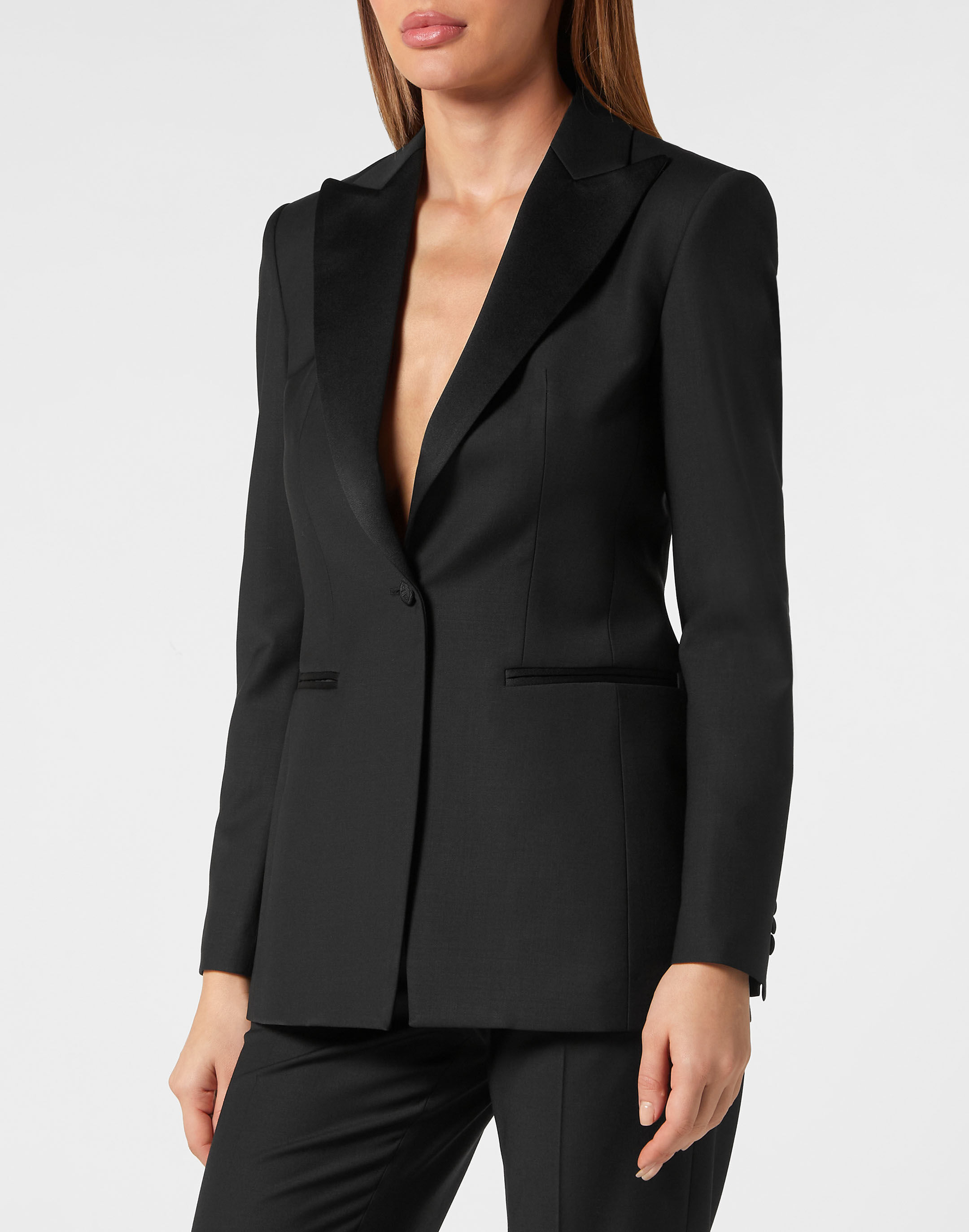 Basic Slim Fit Blazer Philipp Plein