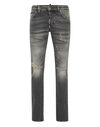Denim Super Straight Cut Trousers