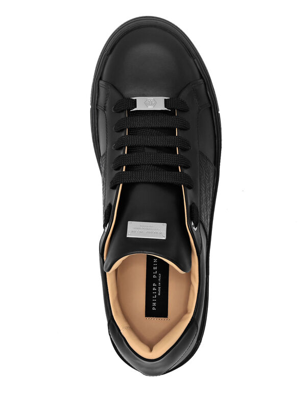 Leather Lo-Top Sneakers Monogram