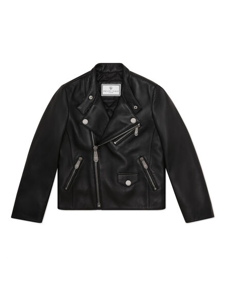 Nappa Leather Biker Jacket