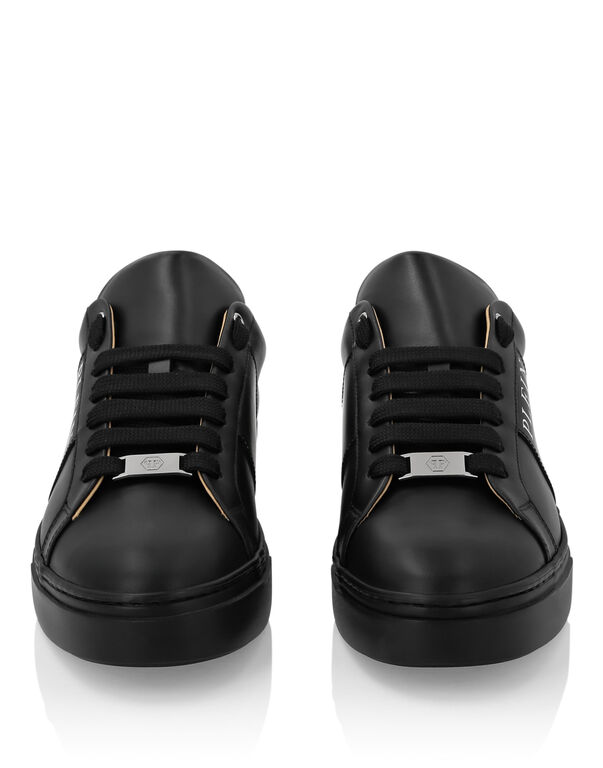 Nappa Leather Lo-Top Sneakers