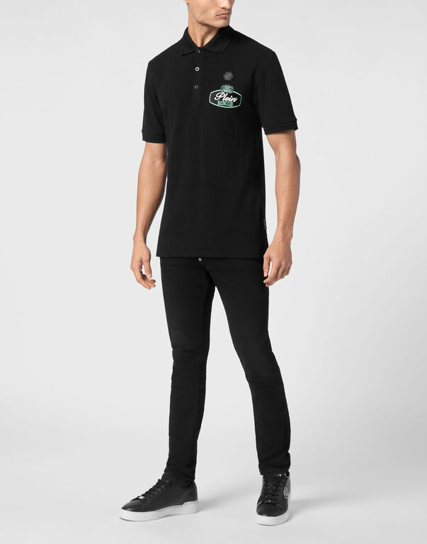 Pique Polo shirt SS Slim Fit Racing Club