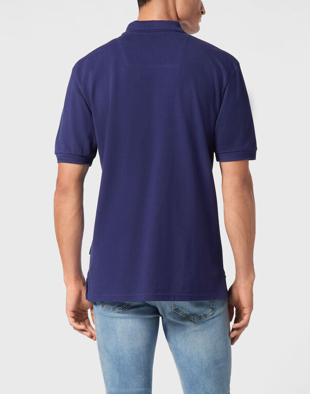 Polo shirt SS Label Contrast