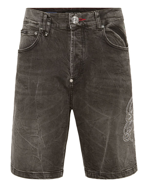 Denim Shorts Formentera Studs