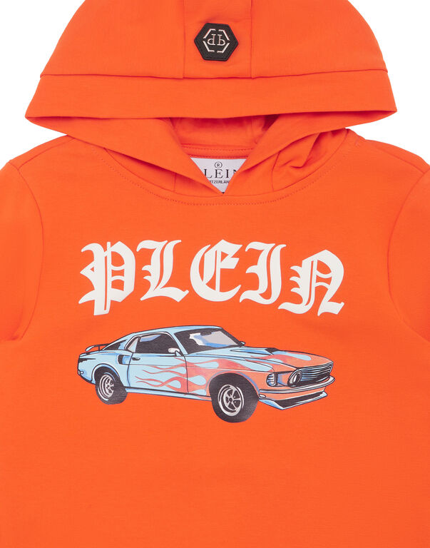 Hoodie Sweatshirt LS Cars Racing