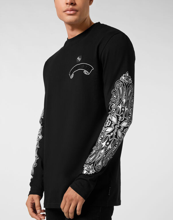 Long Sleeve T-Shirt Chrome Crest