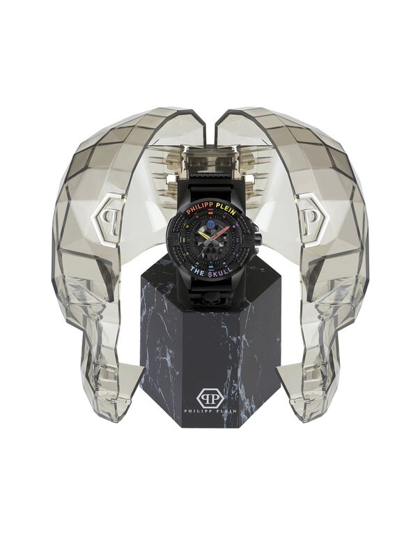 THE $KULL TITAN RAINBOW Watch with Crystals